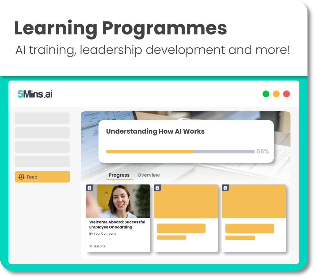 Learning programmes (1)